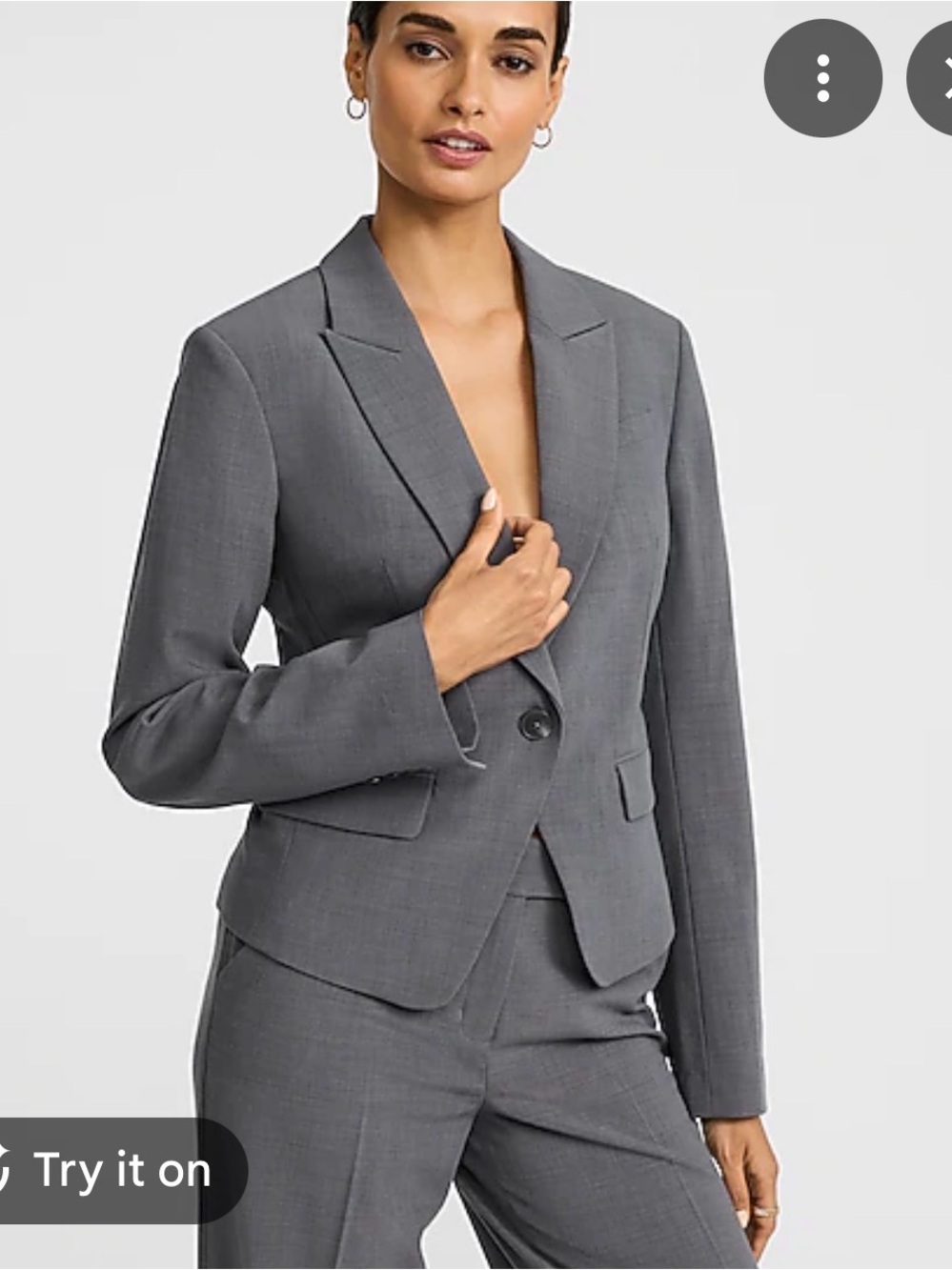 Express design studio blazer and pencil skirt in BROWN size 10 and size 8